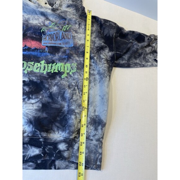 Goosebumps Hoodie Tie Dye Welcome To Horrorland Pullover Sweatshirt Teens Small - Picture 10 of 11